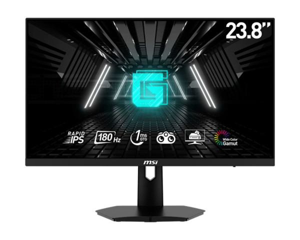 Monitor 23.8inc MSI G244F E2 FHD RAPID IPS 1MS 2xHDMI/DP 180Hz