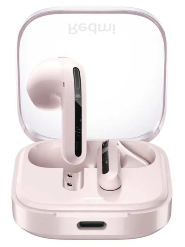 Xiaomi Redmi Buds 6 Active Transparent powder (pink) bluetooth V5.4, 6/30h slusalice