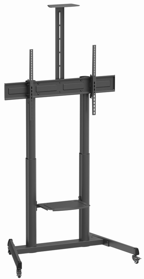 TVS-100T-03 Gembird Mobilni sto sa tockicima, tilt, 60-100, crne boje