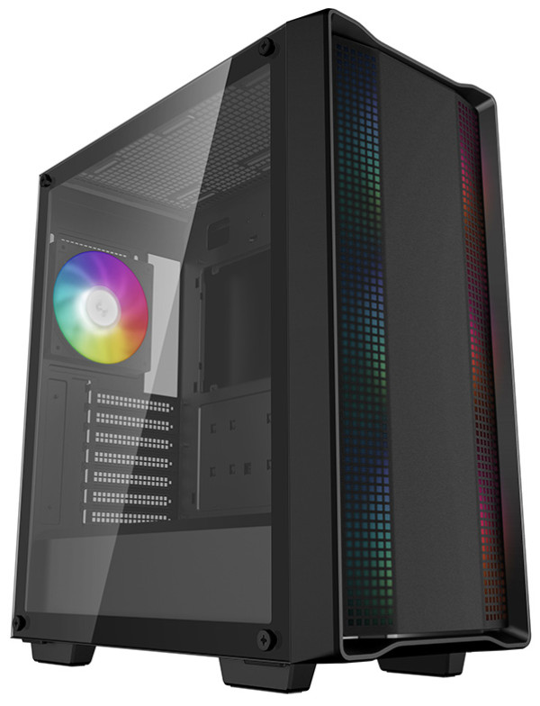 DeepCool CC560 ARGB V2 Kuciste  E-ATX, 4xARGB-120mm, Kaljena staklena strana,USB-3.0