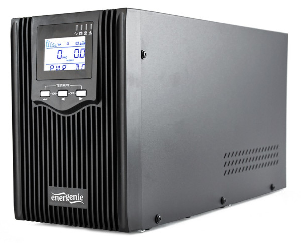 EG-UPS-PS2000-01 Gembird UPS sa stabilizatorom 2000VA (1600W) pure sine wave, LCD, USB, black