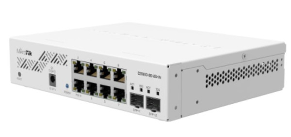 MikroTik CSS610-8G-2S+IN with SwitchOS