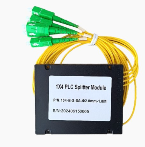 ABS PLC Splitter ExeLink 1 x 4 Optic Splitters SC/APC