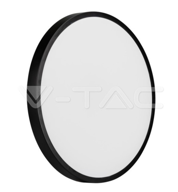 V-TAC LED PANEL VT-8618 NADGRADNI OKRUGLI, 18W, 4000K, Crna SKU-7634