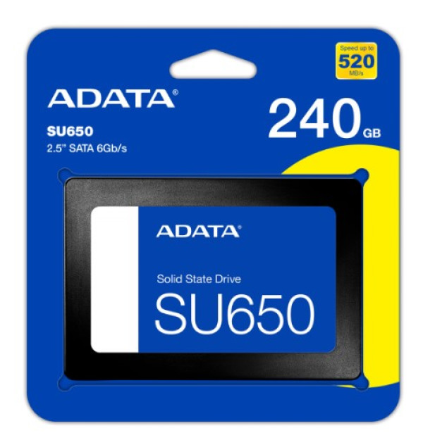 SSD 2.5inc 240GB Adata SU650 ASU650SS-240GT-R 520/450, SATA