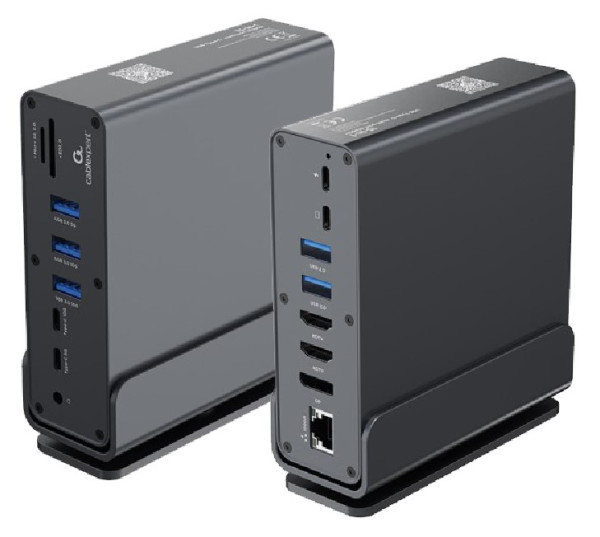USB Type-CF 15-in-1 multi-port adapter (USB hub, Type-CF, HDMI, DP, LAN,3,5)