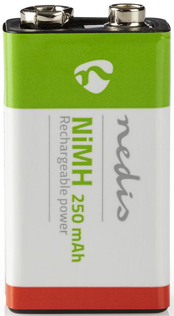 NiMH baterija E-Block 8,4 V DC, 250 mAh, 1 pakovanja, 6LR61