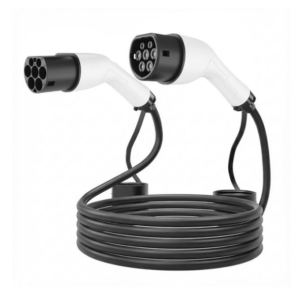 Kabl za punjenje Tip 2, 16A, trofazni (11 kW), 4 m