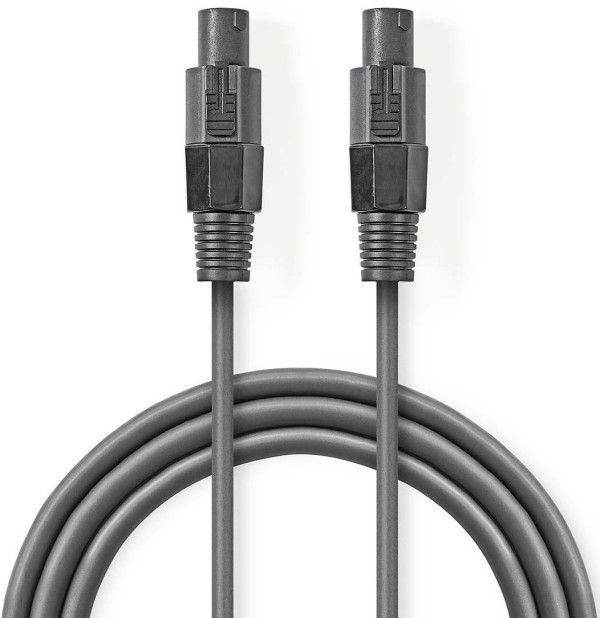 za zvuènik, 48 x 0,20 mm, Bakar, 5,00 m, PVC, Tamno sivi