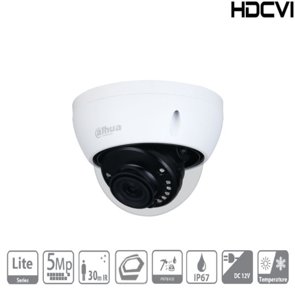 HAC- HDBW1500EP-0280B-S2 5mpix, 2.8mm, 30m, HDCVI