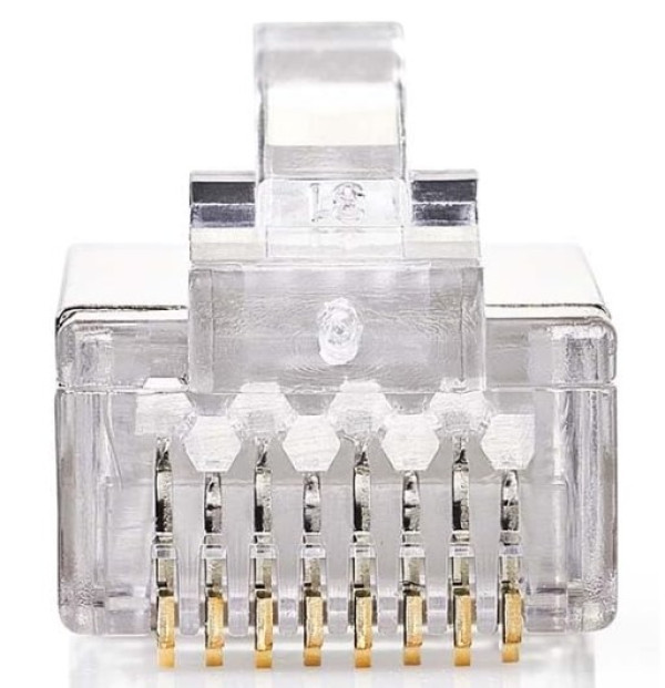 konektor, Muški, STP U/FTP CAT5, (cena za komad pakovanje 10 kom)