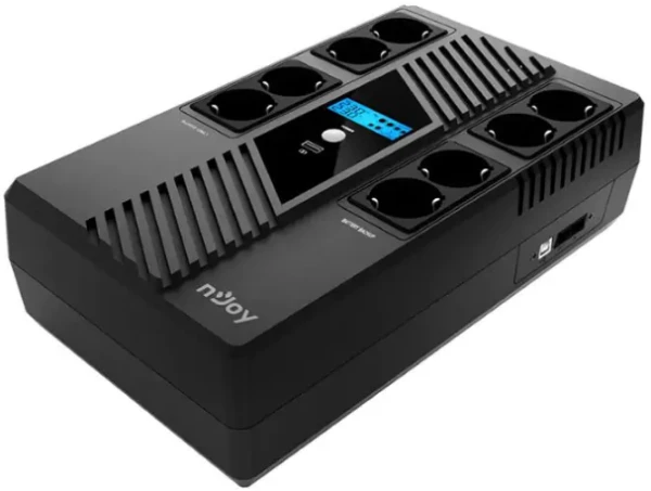 UPS NJOY Token 600 360W UPS (UPCSBLS660TTOAZ01B),Crni,345mm x 200mm x 100mm