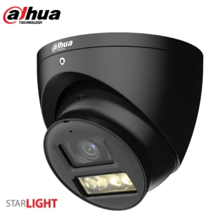 Dahua kamera HAC-HDW1500T-IL-A-0280B-S3-DIP Black 4U1 5MP EYEBALL KAMERA;LITE SERIJA;STARLIGHT 2.8mm