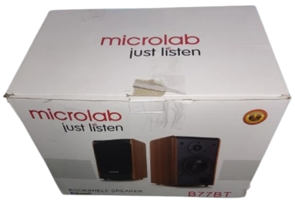 OUTLET Microlab B77BT Aktivni drveni zvucnici 2.0 64W (18W+14Wx2) 3,5mm +Bluetooth