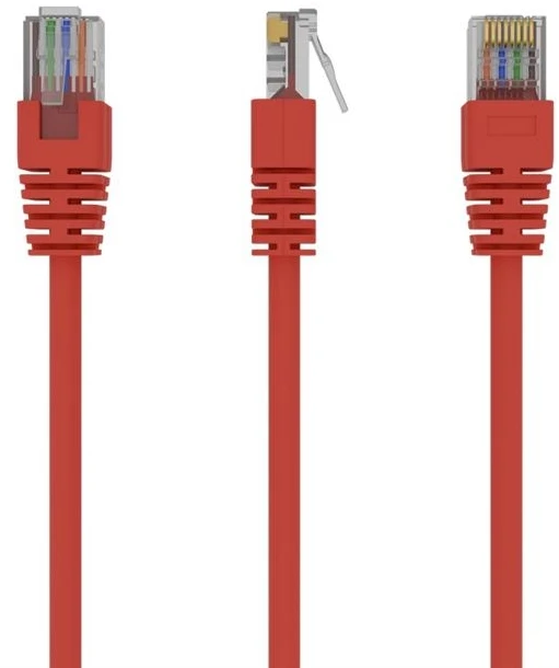PP12-1.5M/R Gembird Mrezni kabl, CAT5e UTP Patch cord 1.5m red