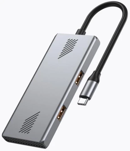 UHB-CM-U310-A2C2-01 Gembird 4-portni A + C USB 3.2 (Gen 2) Type-C hub
