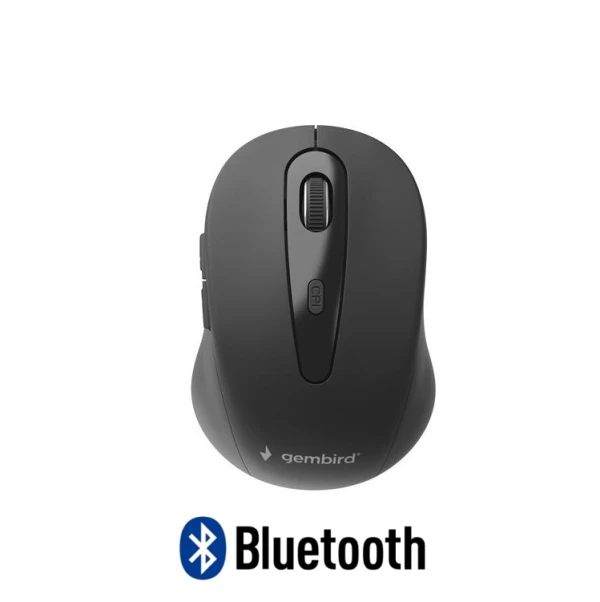 MUSWB-6B-01 Gembird Bezicni BLUETOOTH mis opticki USB 800-1600Dpi black 95mm