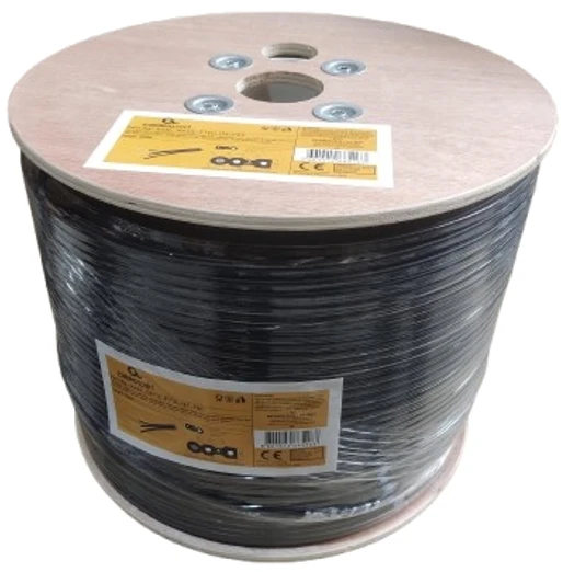 KABL-OPTIC-FTTH-12F-FRP, FTTH Outdoor Flat Drop Fiber Opticki Kabl 12 Core ,SM G.657A1 LSZH-1000 m