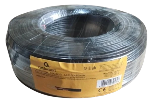 KABL-COAX-RG174+2X0.75 CCA/PE/100M,signal + napajanje kombinovani (hybrid) outdoor kabl