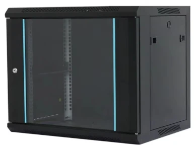 MAXPRO LINE Rack orman nazidni, 15U, 600x600, staklena vrata