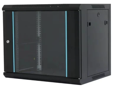 MAXPRO LINE Rack orman nazidni, 6U, 600x600, staklena vrata