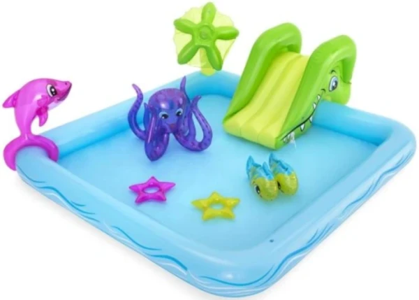 Bestway Fantastic Aquarium bazen za decu interaktivni vodeni park,2.39x2.06x0.86m,308l