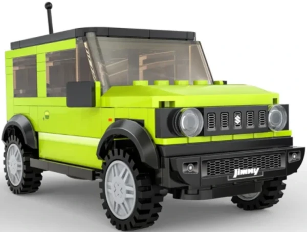 Kockice CaDa terenac Suzuki Jimny mini,6x7x12,5cm,192 dela