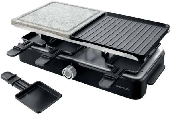 SENCOR stoni grill SBG 0260BK,1400 W,crna,uklonjiva ploca,4.2 kg