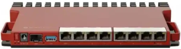 MikroTik Ruter RBL009UIGS-RM ,220 x 125 x 22 mm, crno-crvena
