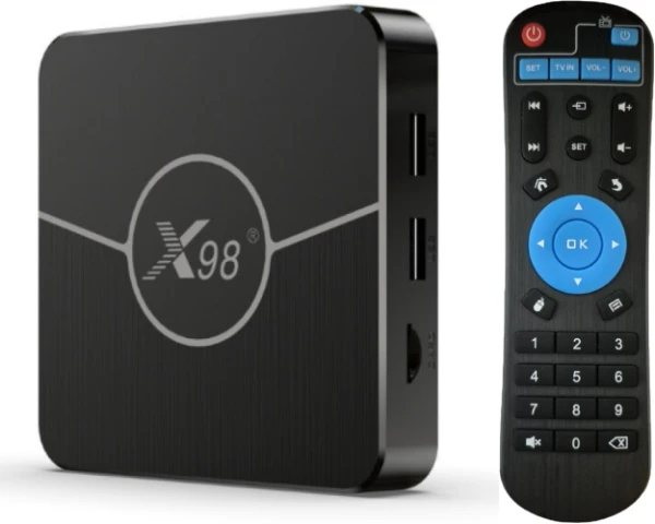 GMB-X98 PLUS 4/32GB smart TV box Amlogic S905W2 Android 11 Dual Band WIFI 100LAN, BT5.0