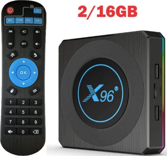 GMB-X96 X4 2/16GB smart TV box S905X4 quad, Mali-G31MP 8K, KODI Android 11.0