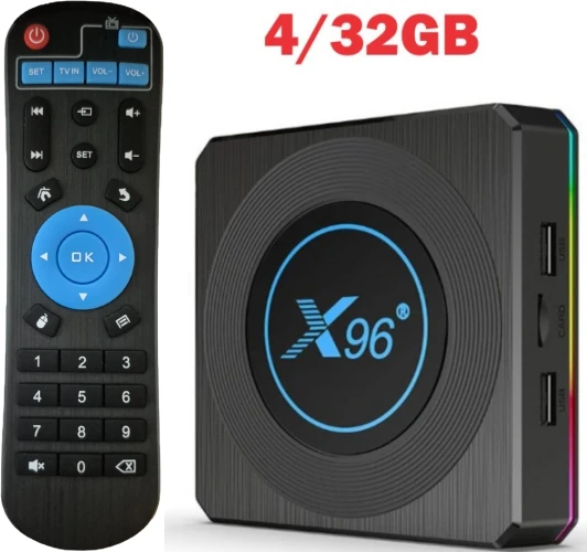 GMB-X96 X4 4/32GB smart TV box S905X4 quad, Mali-G31MP 8K, KODI Android 11.0