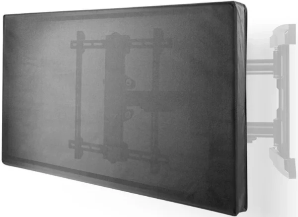 NEDIS TVOC5558BK Spoljna zaštita za TV ekran,Velicina  ekrana: 55-58 inc,Crna, Oksford tkanina