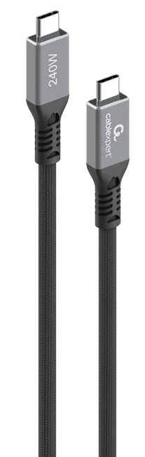 CCBP-USB4-CMCM240-0.3M Gembird Premium kabl za punjenje i prenos podataka, 40 Gbps, 240 W, 0,3 m