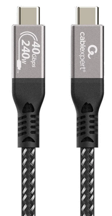 CCBP-USB4-CMCM240-0.5M Gembird Premium kabl za punjenje i prenos podataka,40 Gbps,240W,0.5m