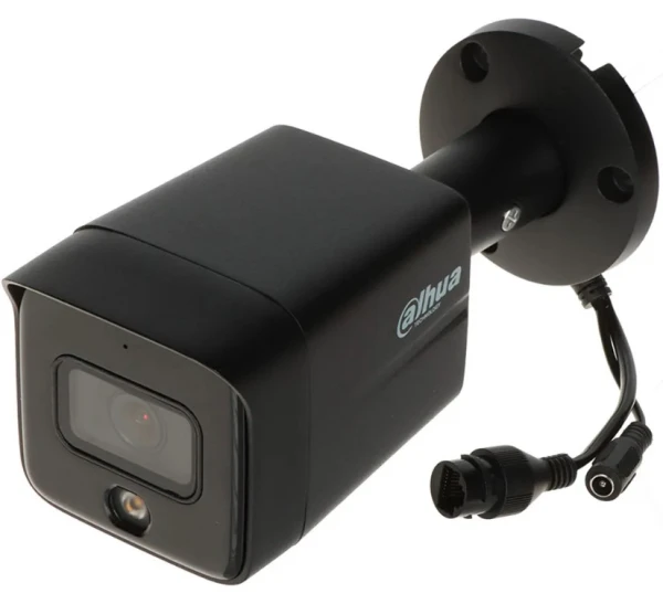 Dahua IPC-HFW1639TC-A-IL-0280B-S6-BLACK 6MP Entry Smart Dual Light Fixed-focal Bullet Network kamera