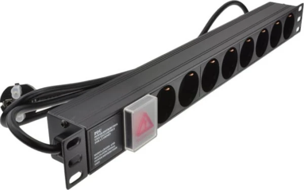 ExeLink Razvodni PDU panel za REK sa 8 utiènih mesta (aluminijum)