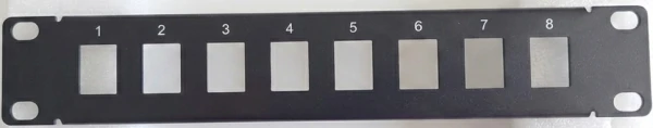 Exelink Patch panel 10in 1U 8 portni bez modula