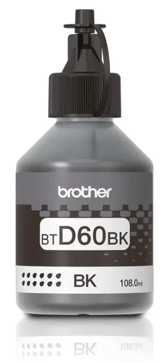 INKJET BT D60BK Dopuna black BROTHER boja bocica sadrži 108ml.