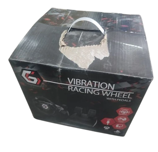 Outlet STR-M-40 ** Gembird RACEMASTER PC racing wheel 270degr. PC/PS3, Direct-X-X-input