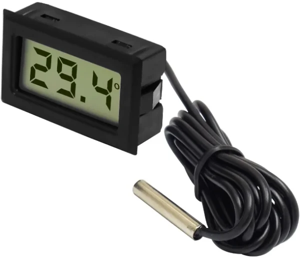 Mini termometar sa sondom -50 - 100°C,±1°C,kabl 1m,48 x 28,6 x 15,3 mm