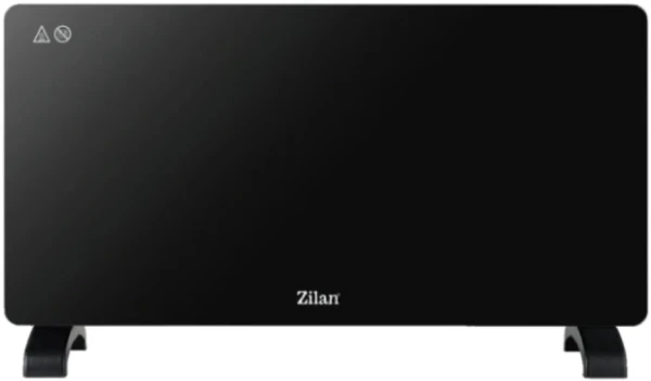 Zilan ZLN4062 Konvektorska grejalica sa staklenom prednjom plocom,2000W,Crna