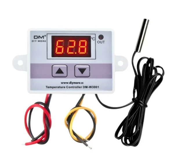Digitalni termostat sa sondom,-50~99.9C°, 230VAC XH-W3001