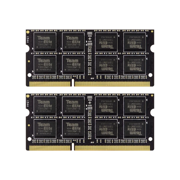 TeamGroup DDR3 TEAM ELITE SO-DIMM 16GB (8GBx2) 1600MHz 1,35V 11-11-11-28 TED3L16G1600C11DC-S01