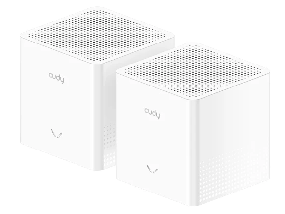 Cudy M1200 2.0, AC1200 Mesh Wi-Fi System,867 Mbps + 300 Mbps Wi-Fi 1, 160 m2
