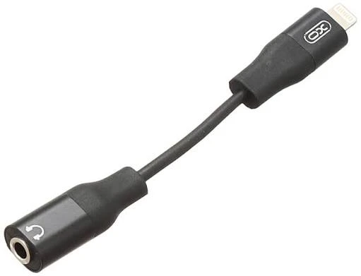 XO Audio adapter NB181A Lighting na 3.5mm (punjenje + audio transfer),110mm